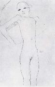 Egon Schiele, Nude girl